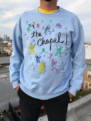 Baby Blue Crewneck Sweater - Designed By Shannon Shaw